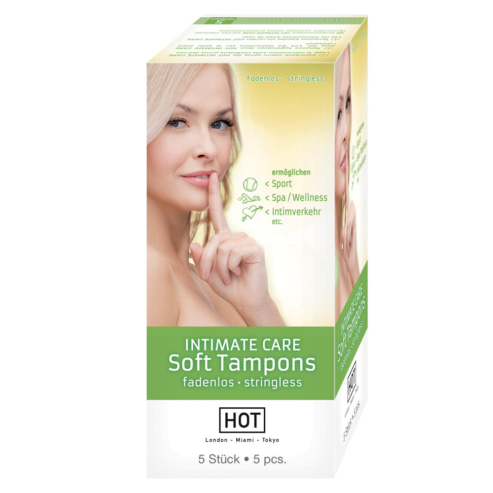 Tampones Blandos Cuidado Íntimo 5 Piezas