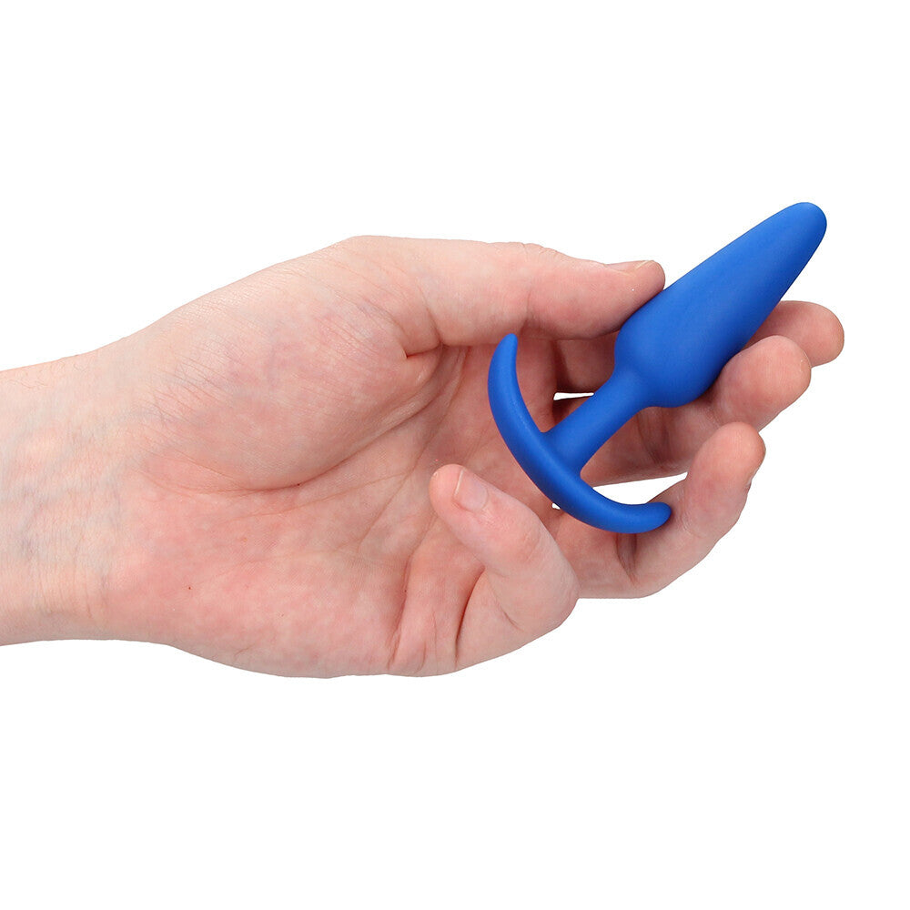 Beginners Size Slim Butt Plug Blue  SEX DRUNK