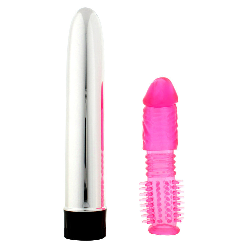 Twinz Vibrador Y Kit De Manga