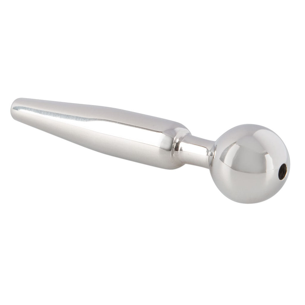 Tapón de pene de acero inoxidable Cum Through Play