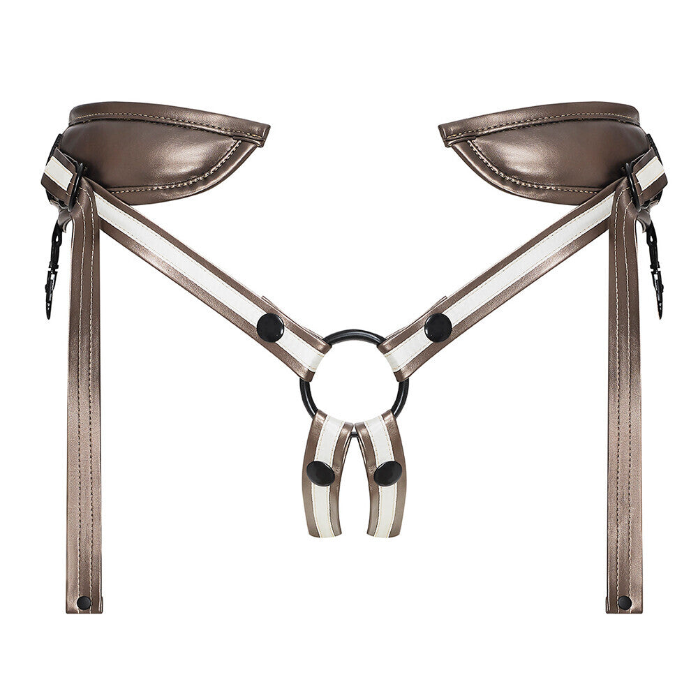 Strap On Me Harnais Desirous en similicuir Taille unique