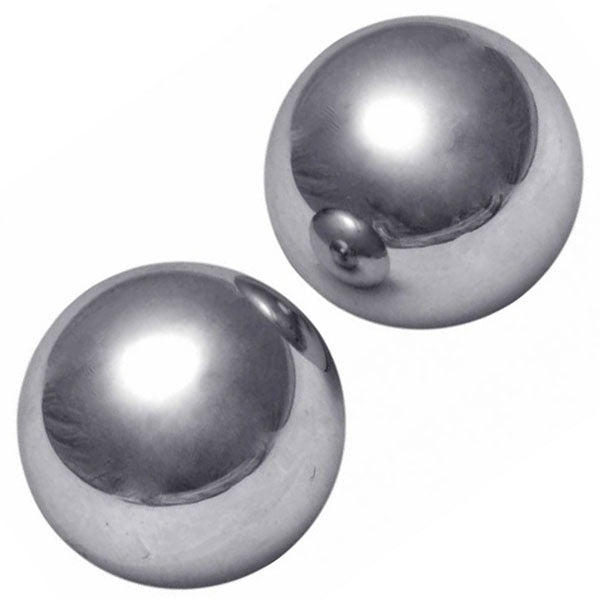 Bolas de orgasmo de acero extremo Master Series Titanica