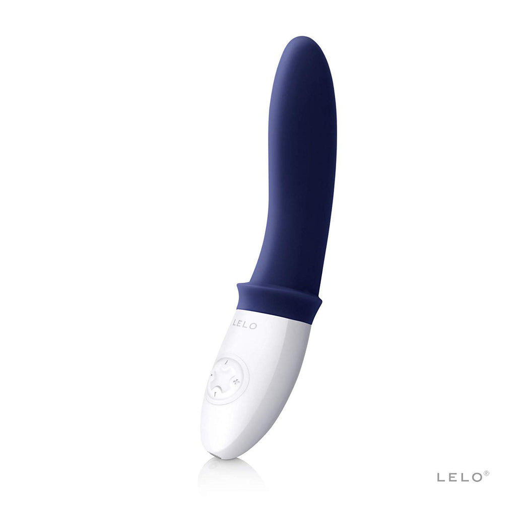 Masajeador de próstata recargable de lujo Lelo Billy 2 Deep Blue