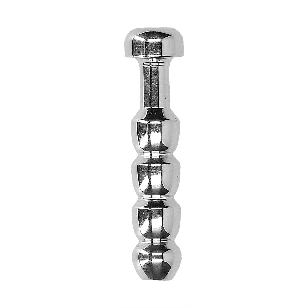 Tapón acanalado de acero inoxidable con sonido uretral Ouch