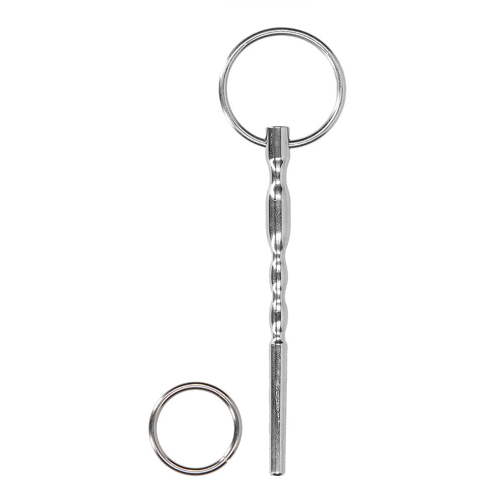 Pug de acero inoxidable Ouch con anillo