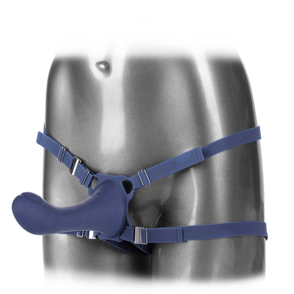 Her Royal Harness Me2 Thumper Correa con vibrador recargable