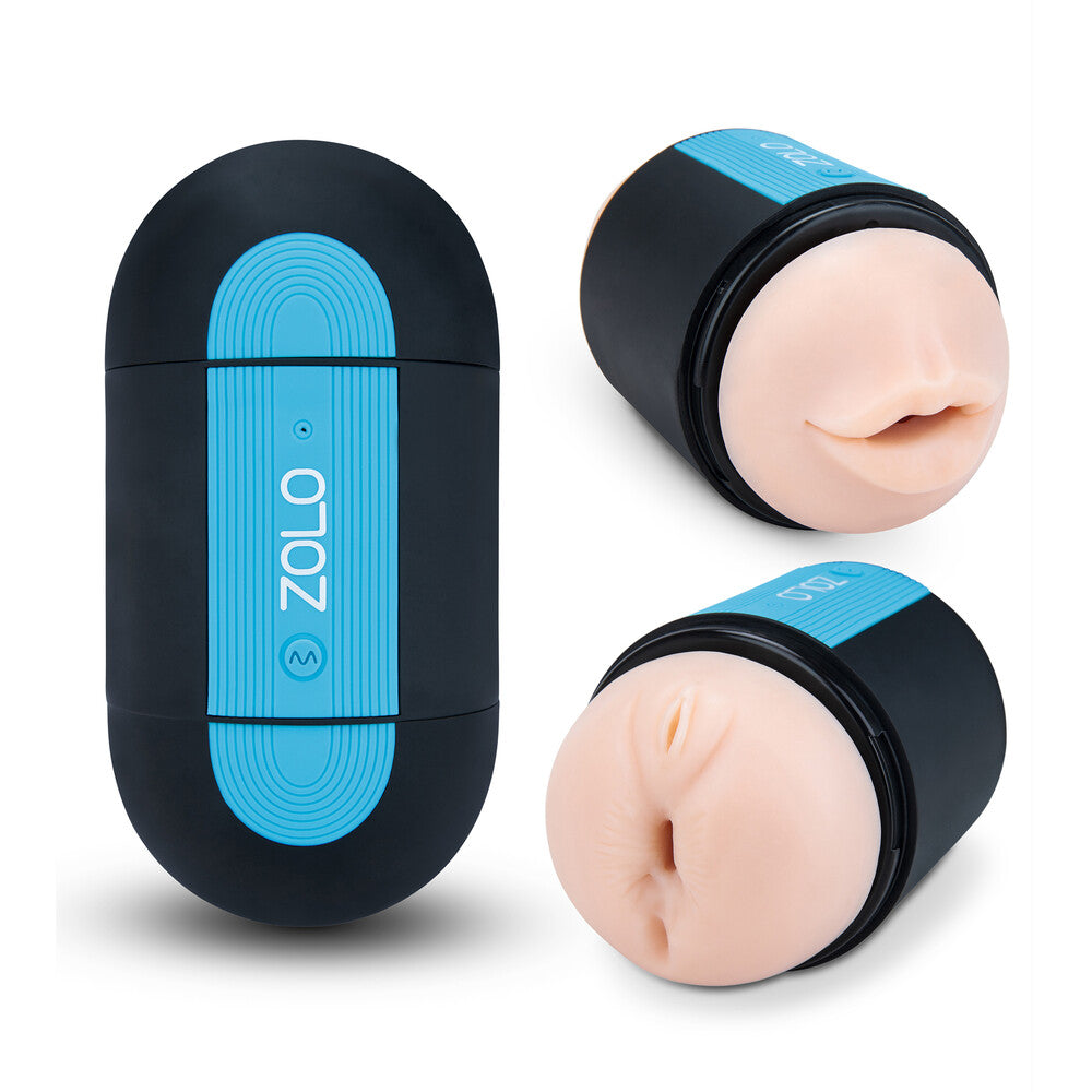 Masturbateur vibrant à double extrémité Zolo Pleasure Pill
